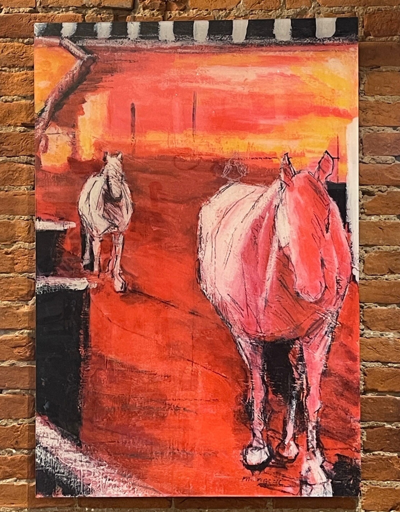 I'll Follow You -  44" x 30"