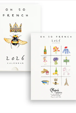 Oh So French 2026 Calendar 5" x 7"