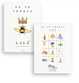 Oh So French 2026 Calendar 5" x 7"