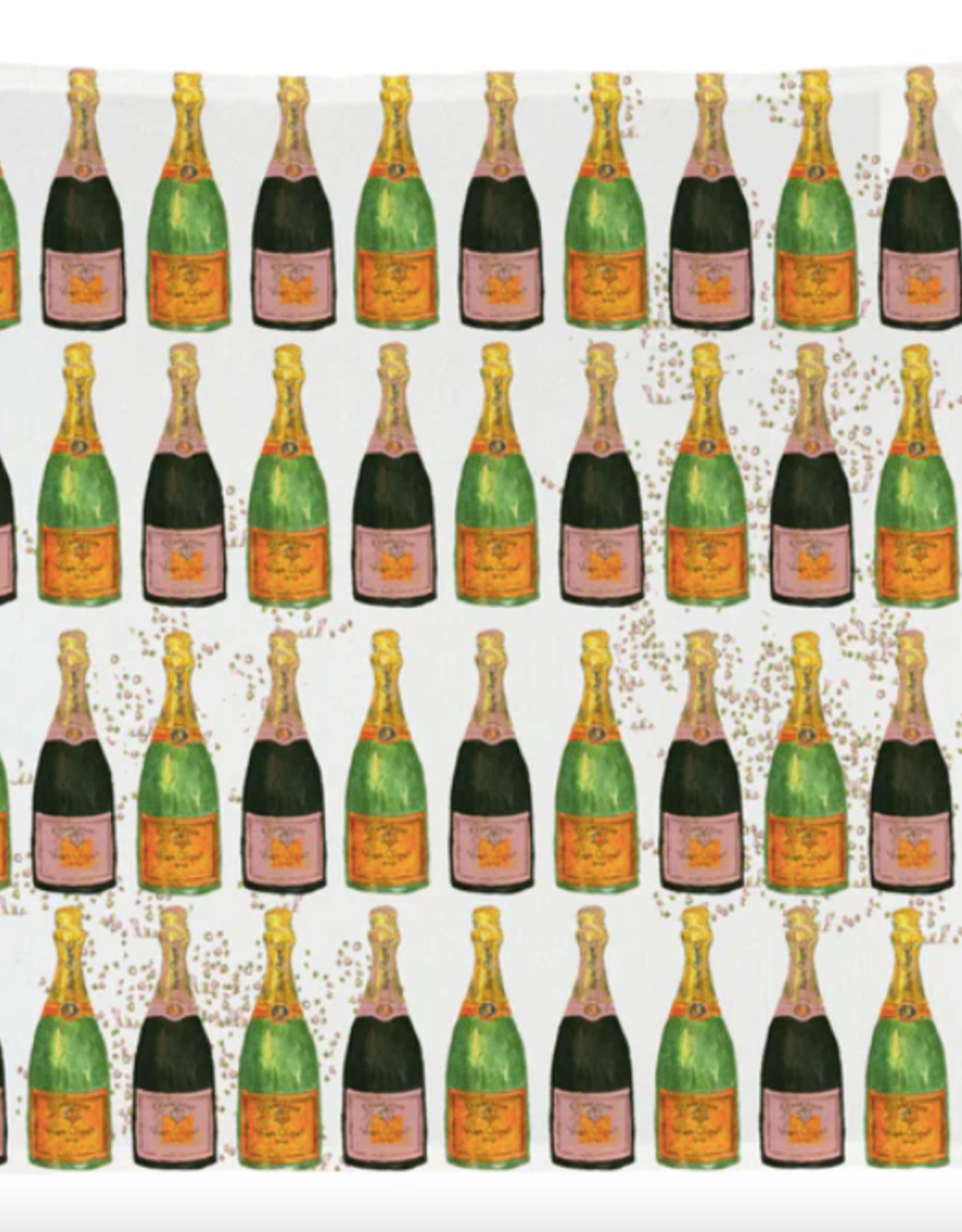 Champagne Bubbles Square 28" x 28"