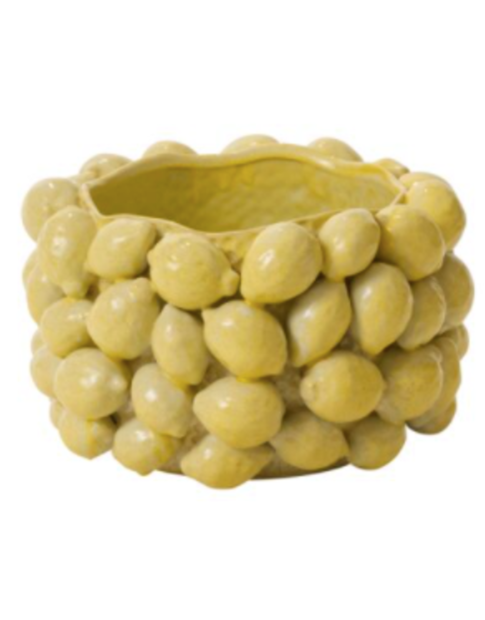 Layered Lemon Collection Pot 13.5"x 7.75"