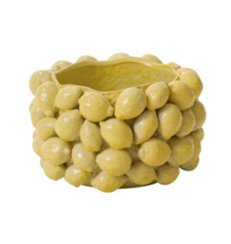 Layered Lemon Collection Pot 13.5"x 7.75"