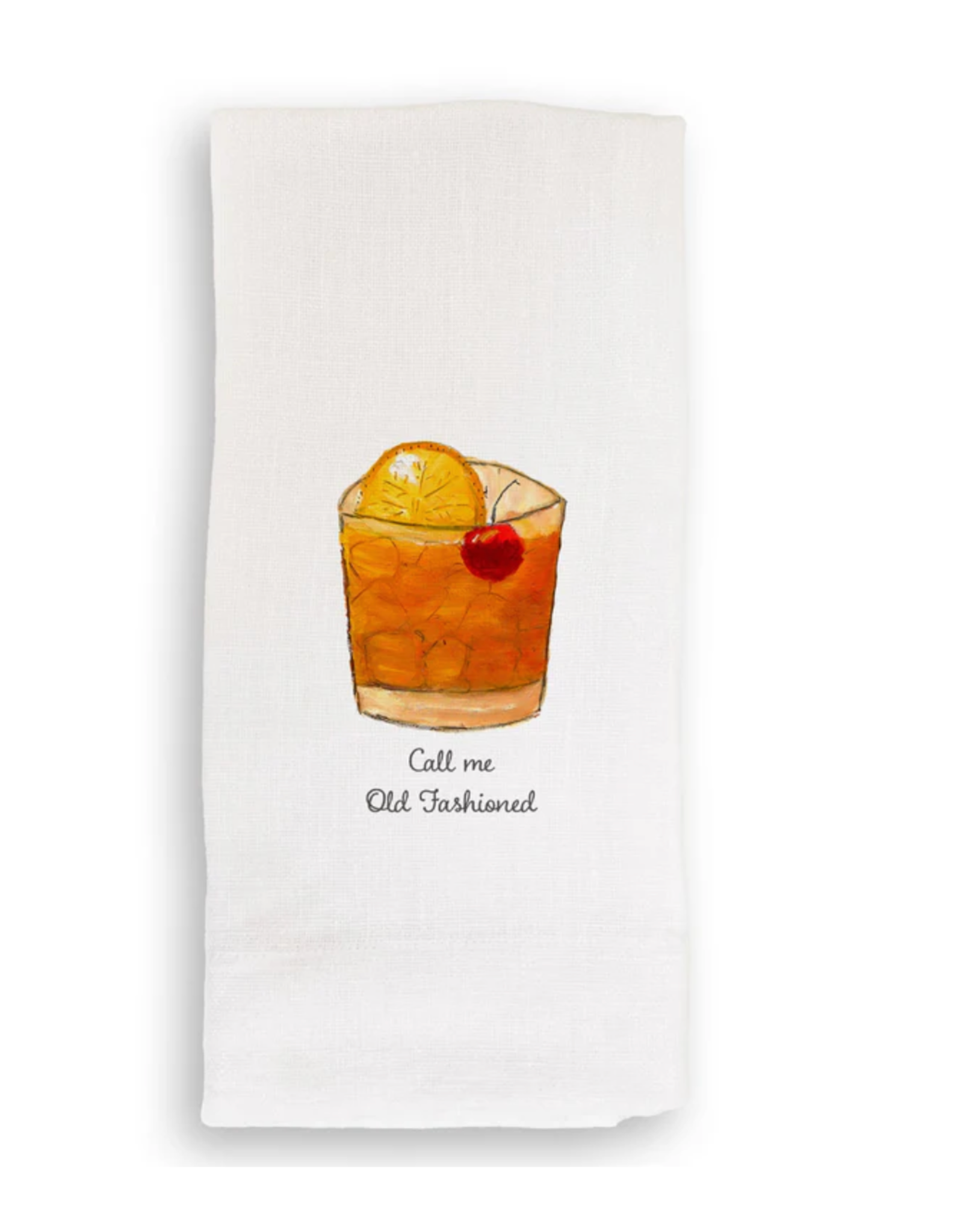 Linen Towel - Call Me Old Fashioned 18" x 24" (100% Linen)