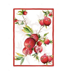 Italian Linen - Zakuro Rosso Kitchen Towel 20" x 28" (100% Linen)