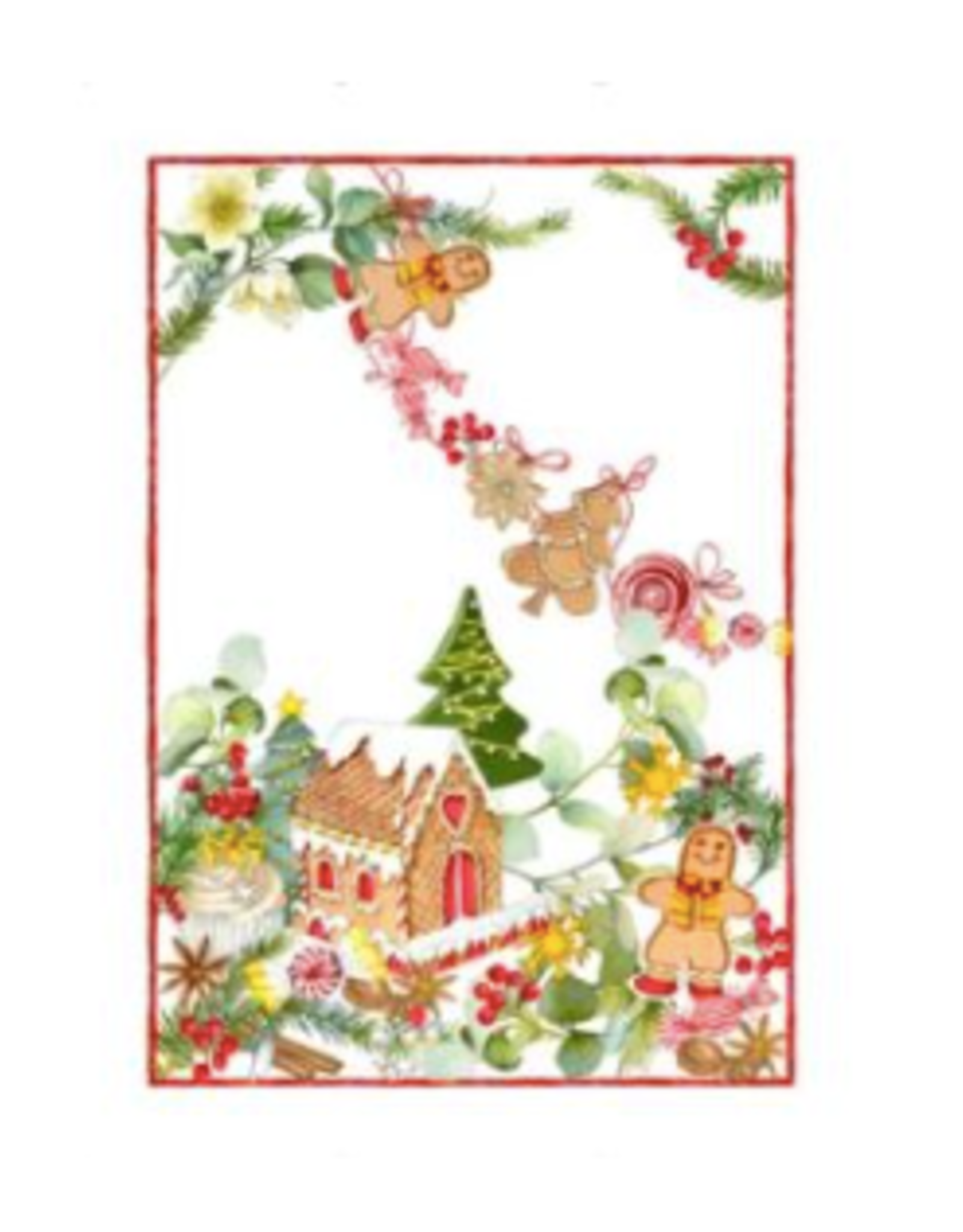 Italian Linen - Marzapepe Casetta Kitchen Towel - 20" x 28"