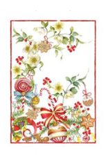 Italian Linen - Marzapepe Palline Kitchen Towel - 20" x 28"