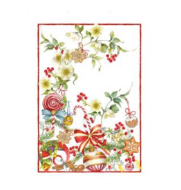 Italian Linen - Marzapepe Palline Kitchen Towel - 20" x 28"