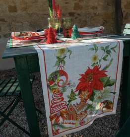 Italian Linen - Marzapepe Table Runner 18" x 67" (100% Linen)