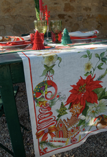Italian Linen - Marzapepe Table Square 33.5"  x 33.5"