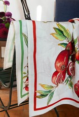 Italian Linen - Zakuro Rosso Table Square 33.5" x 33.5" (100% Linen)