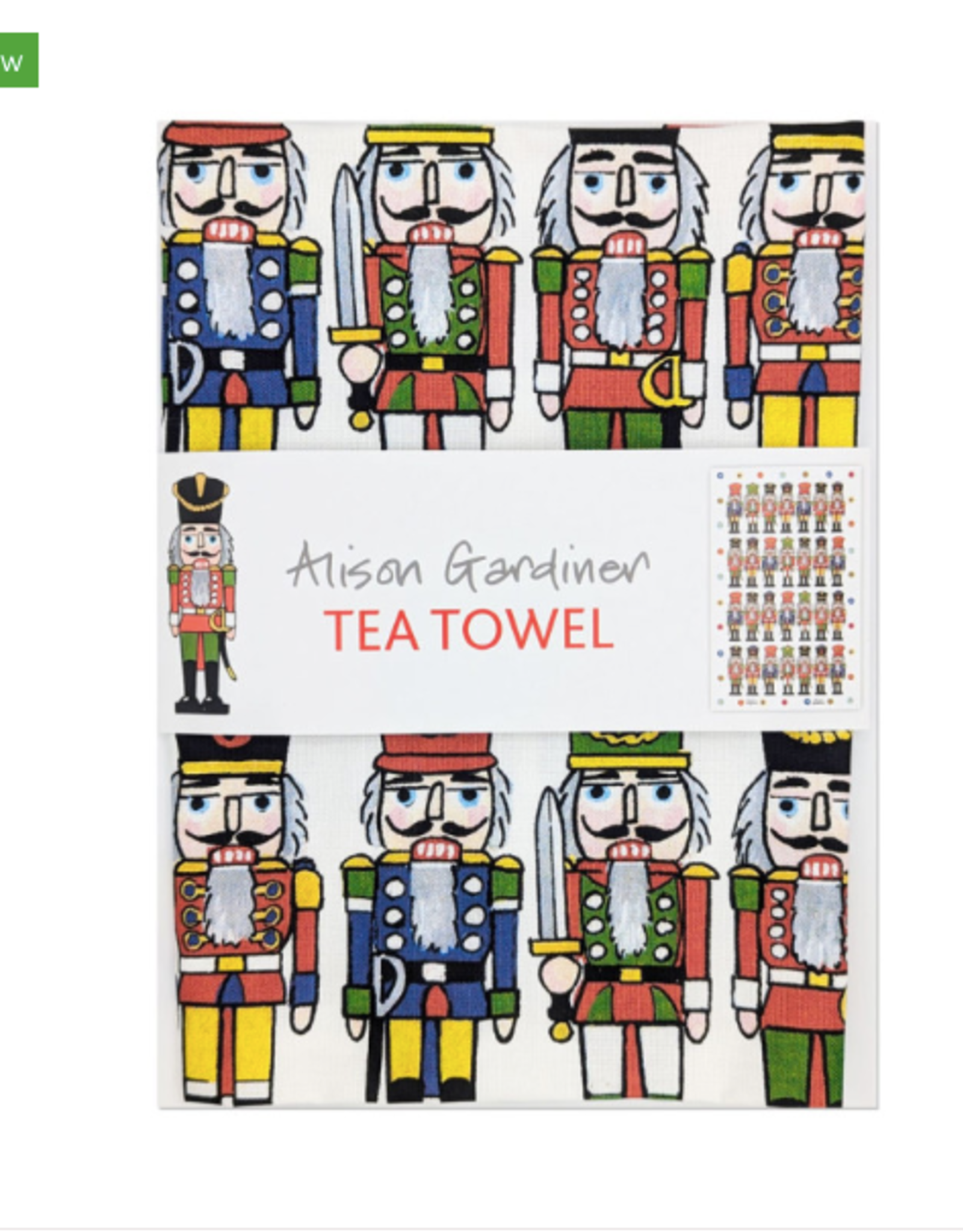 Alison Gardiner Alison Gardiner Nutcracker Towel 19" x 29'"