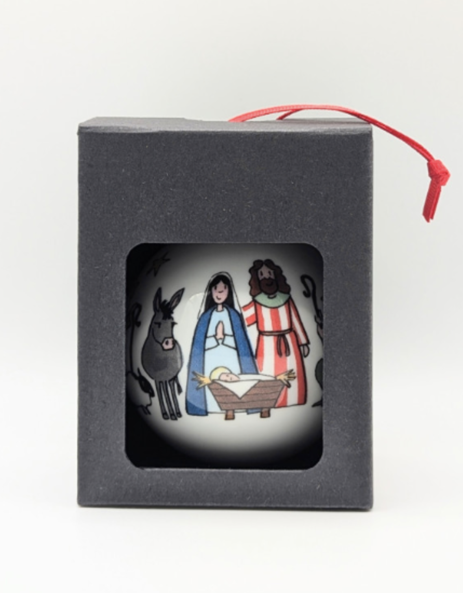 Alison Gardiner Alison Gardiner Nativity Bauble 2.4” diameter