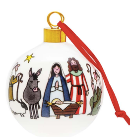 Alison Gardiner Alison Gardiner Nativity Bauble 2.4” diameter