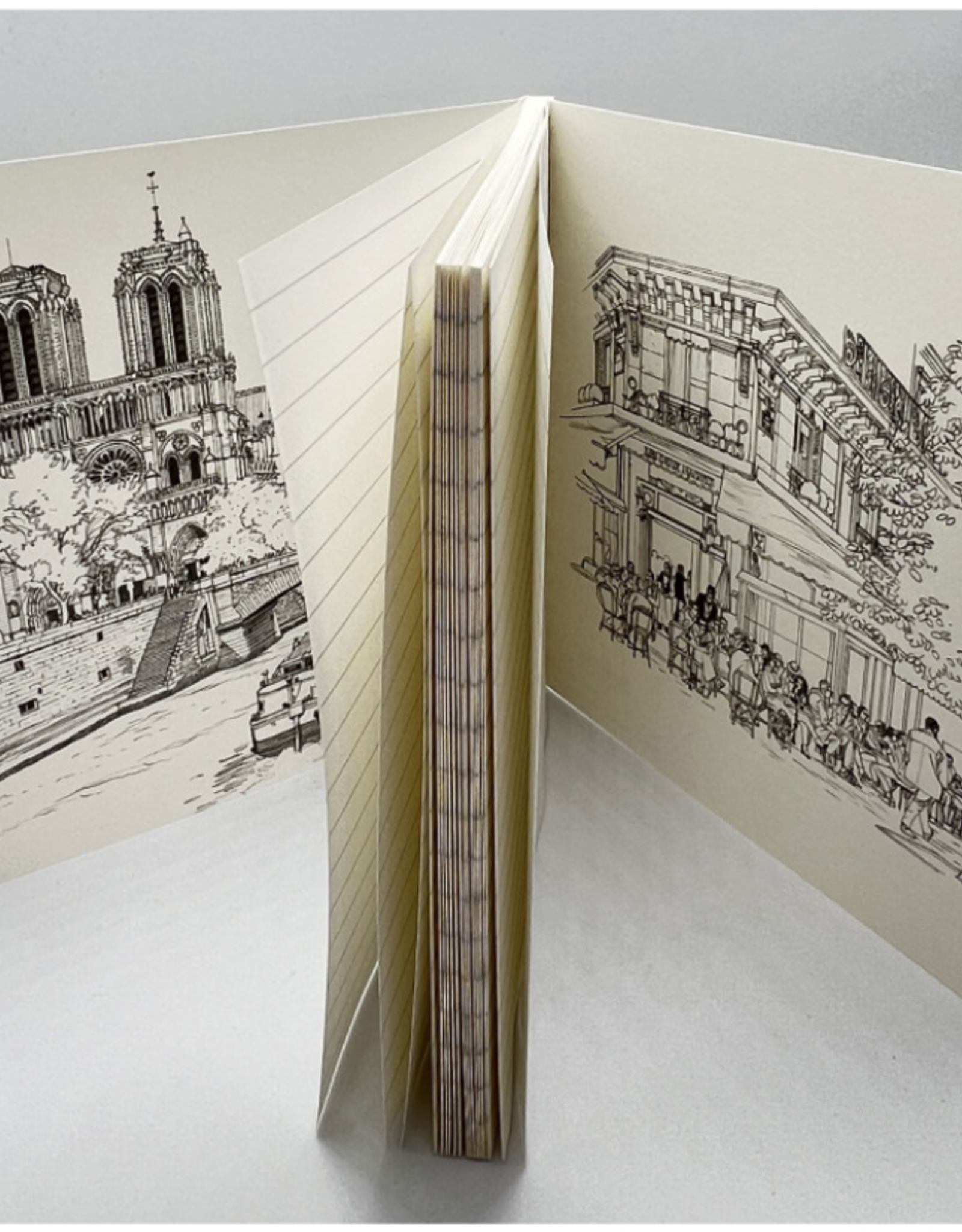 Eiffel Tower Notebook (CARNET) 6.5" X 6"
