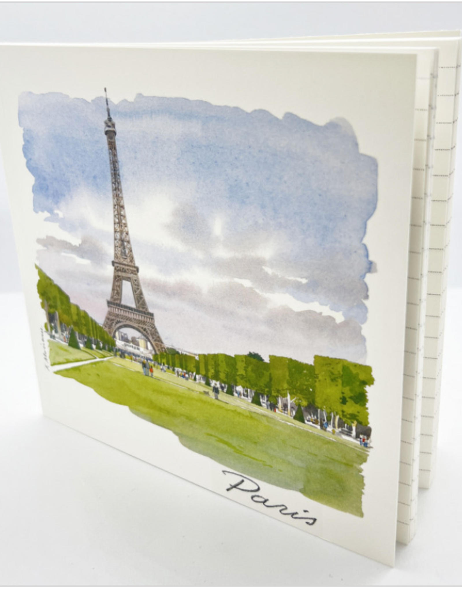 Eiffel Tower Notebook (CARNET) 6.5" X 6"