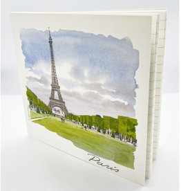 Eiffel Tower Notebook (CARNET) 6.5" X 6"