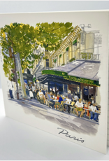 Les Deux Magots Notebook (CARNET) 6.5" X 6"