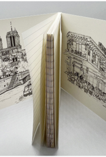 Les Deux Magots Notebook (CARNET) 6.5" X 6"