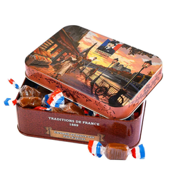 Traditions de France Traditions de France - GINGERBREAD Salted butter caramels  (Tin box) (5.3 OZ)