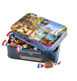 Traditions de France Traditions de France - VANILLA Salted butter caramels  (Tin box) (5.3 OZ)