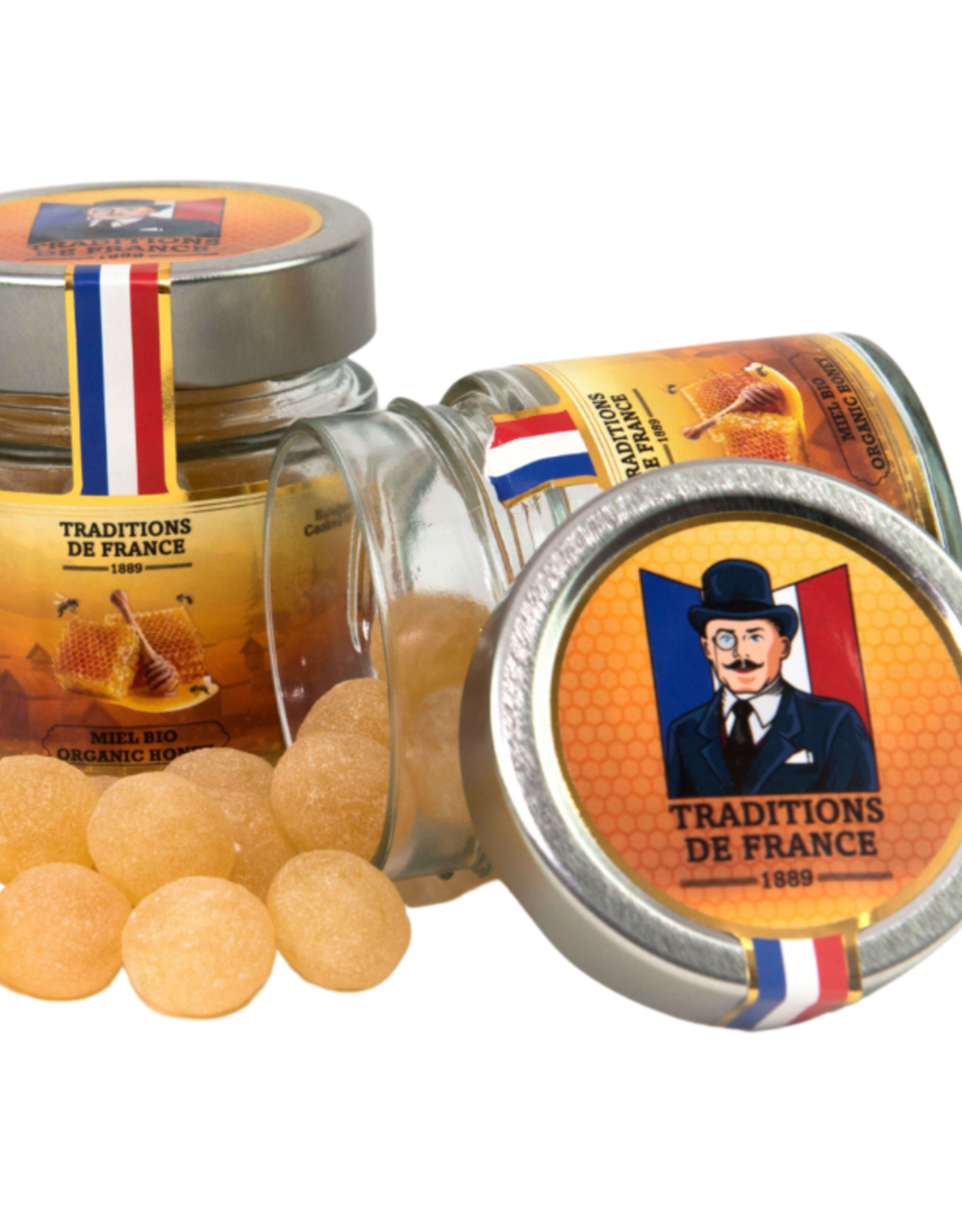 Traditions de France Traditions de France - Organic Honey Handmade Candies  (4.6 OZ)