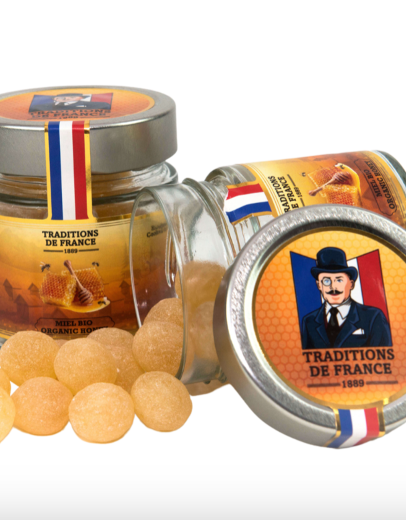Traditions de France Traditions de France - Organic Honey Handmade Candies  (4.6 OZ)