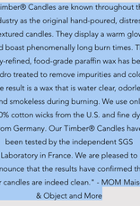 Timber Pear Pale Yellow  3 x 4 - Vance Kitira Candle Timber Pear Pale Yellow  3 x 4 - Vance Kitira Candle
