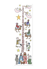 Alison Gardiner Alison Gardiner Nativity Advent Large Pillar Candle 7.9" x 2.4"