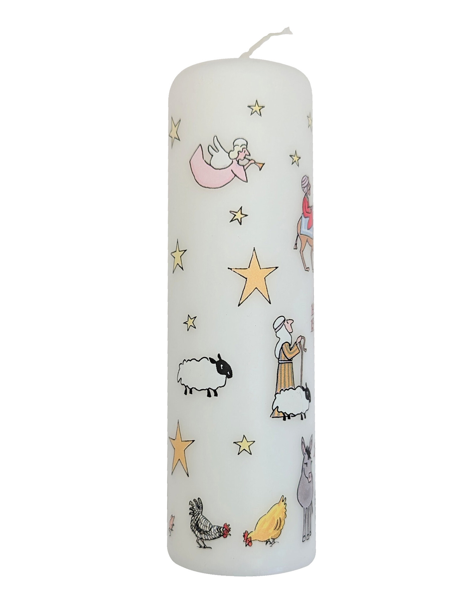 Alison Gardiner Alison Gardiner Nativity Advent Large Pillar Candle 7.9" x 2.4"