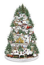 Alison Gardiner Alison Gardiner Coppenrath Christmas Railway Large Advent Calendar