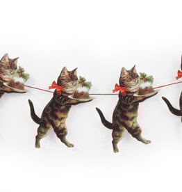 Alison Gardiner Alison Gardiner Christmas Cat Garland (approximatly 9.8 ft.)