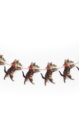 Alison Gardiner Alison Gardiner Christmas Cat Garland (approximatly 9.8 ft.)
