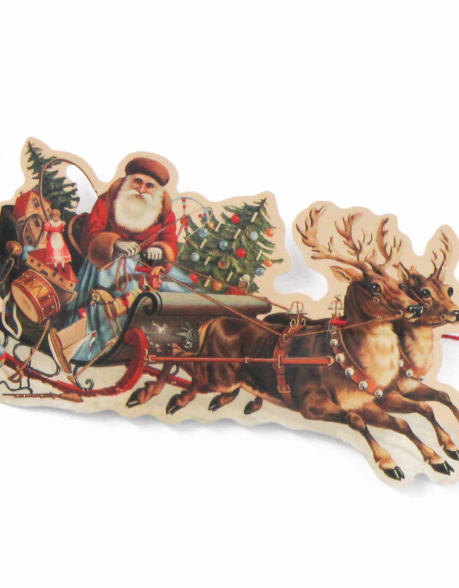 Alison Gardiner Alison Gardiner Santa Sleigh Garland (Approximately 9.8 ft)
