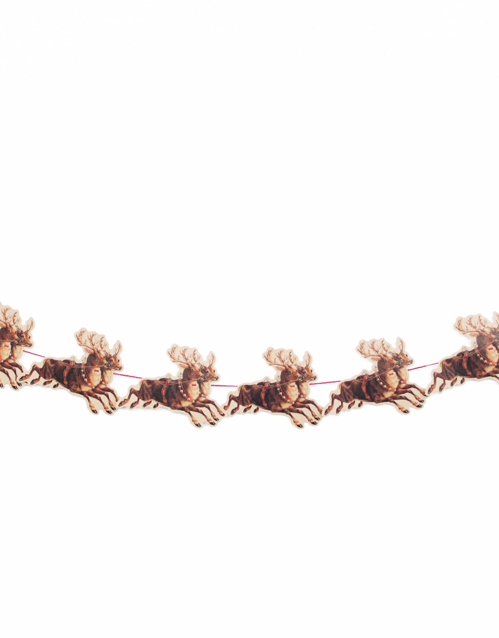 Alison Gardiner Alison Gardiner Santa Sleigh Garland (Approximately 9.8 ft)