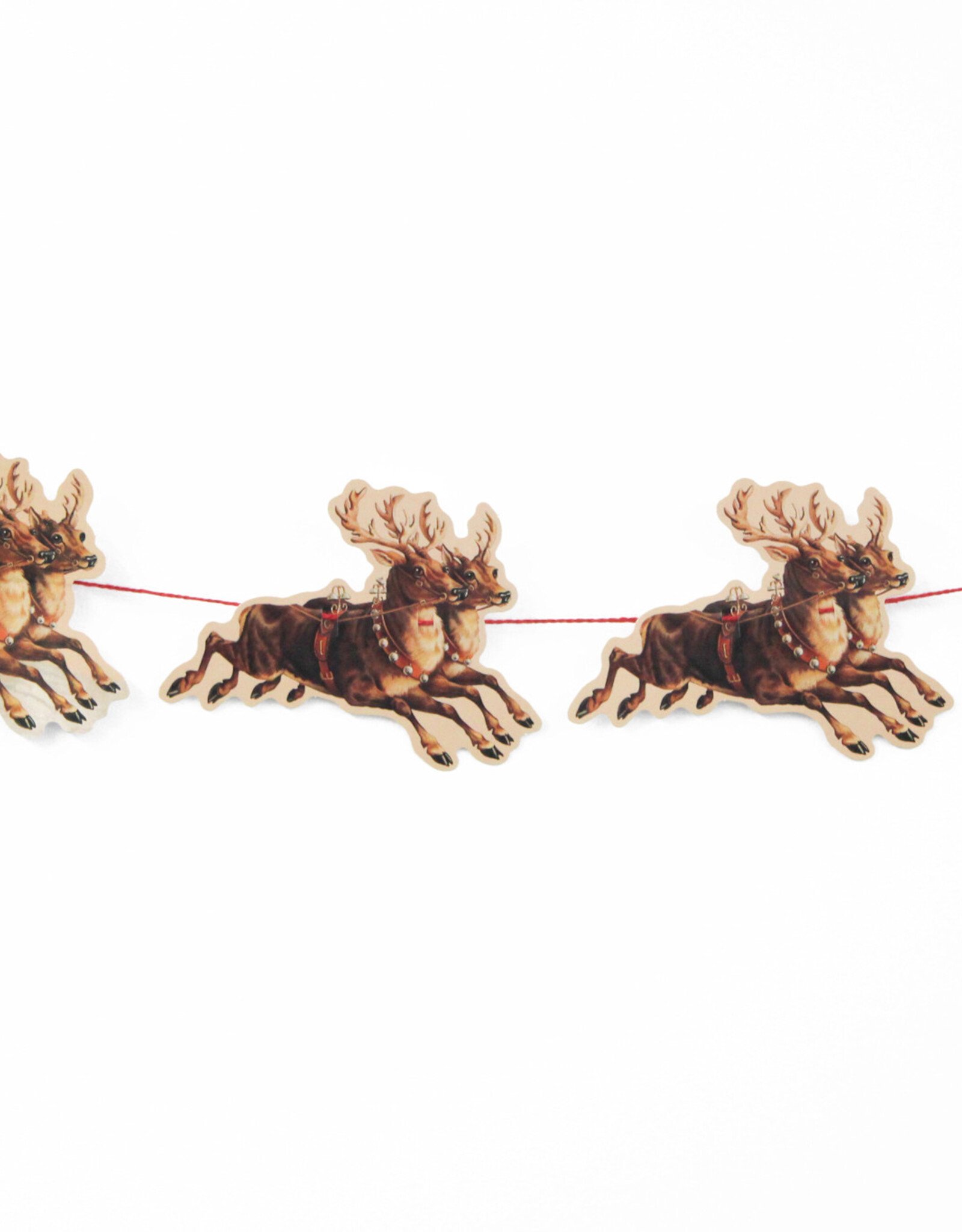 Alison Gardiner Alison Gardiner Santa Sleigh Garland (Approximately 9.8 ft)