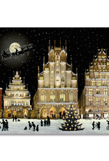Alison Gardiner Christmas Lights Cityscape Advent Calendar (11.81 x 8.27)