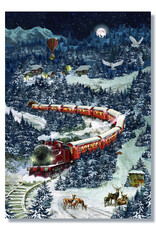 Alison Gardiner Magical Winter Express Standard Advent Calendar 11.69" x 8.26"