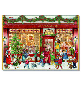 Alison Gardiner The Chocolate Shop Advent Calendar 11.69 x 8.27
