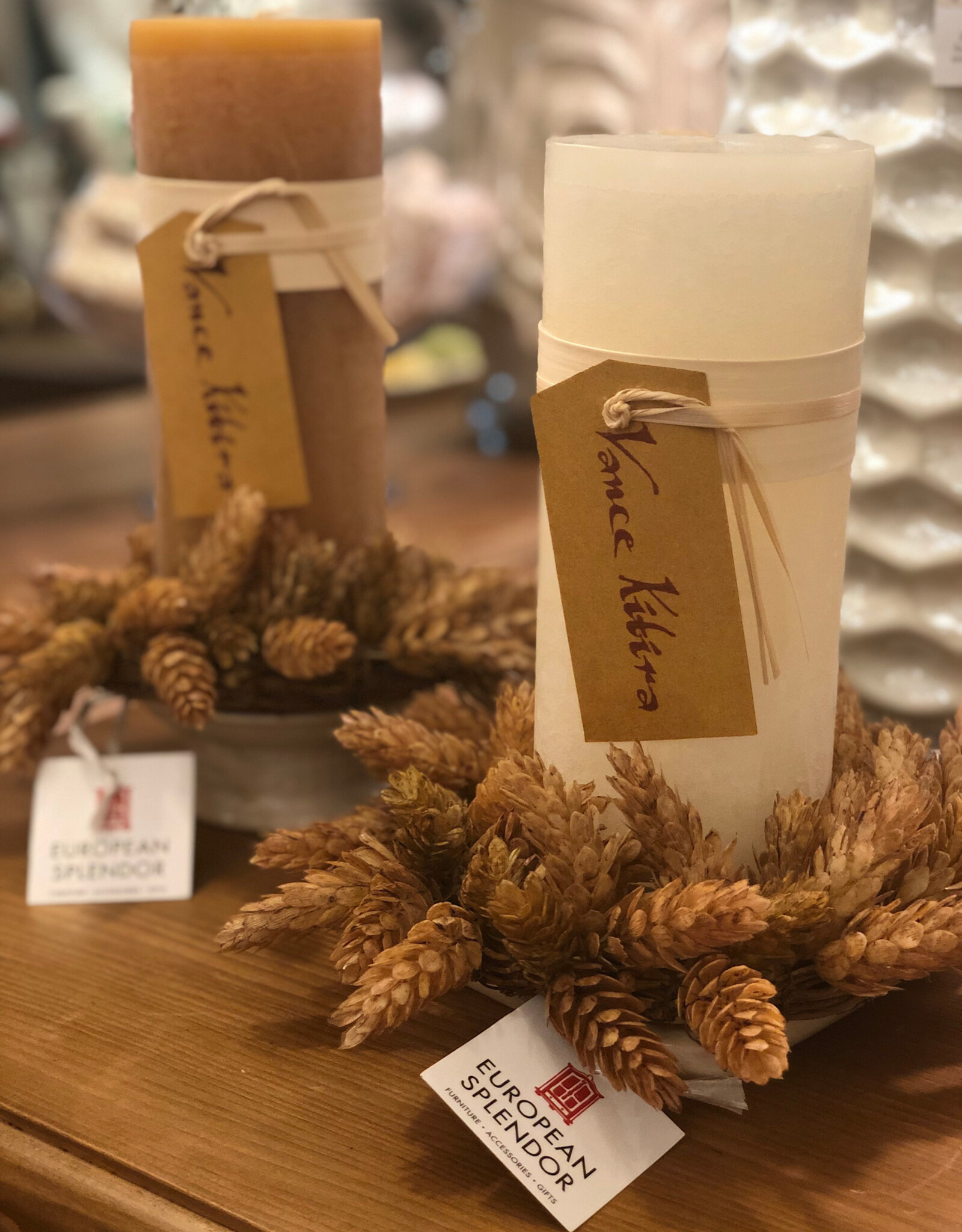 Timber Candle 3.25x6 Brown Sugar - Vance Kitira