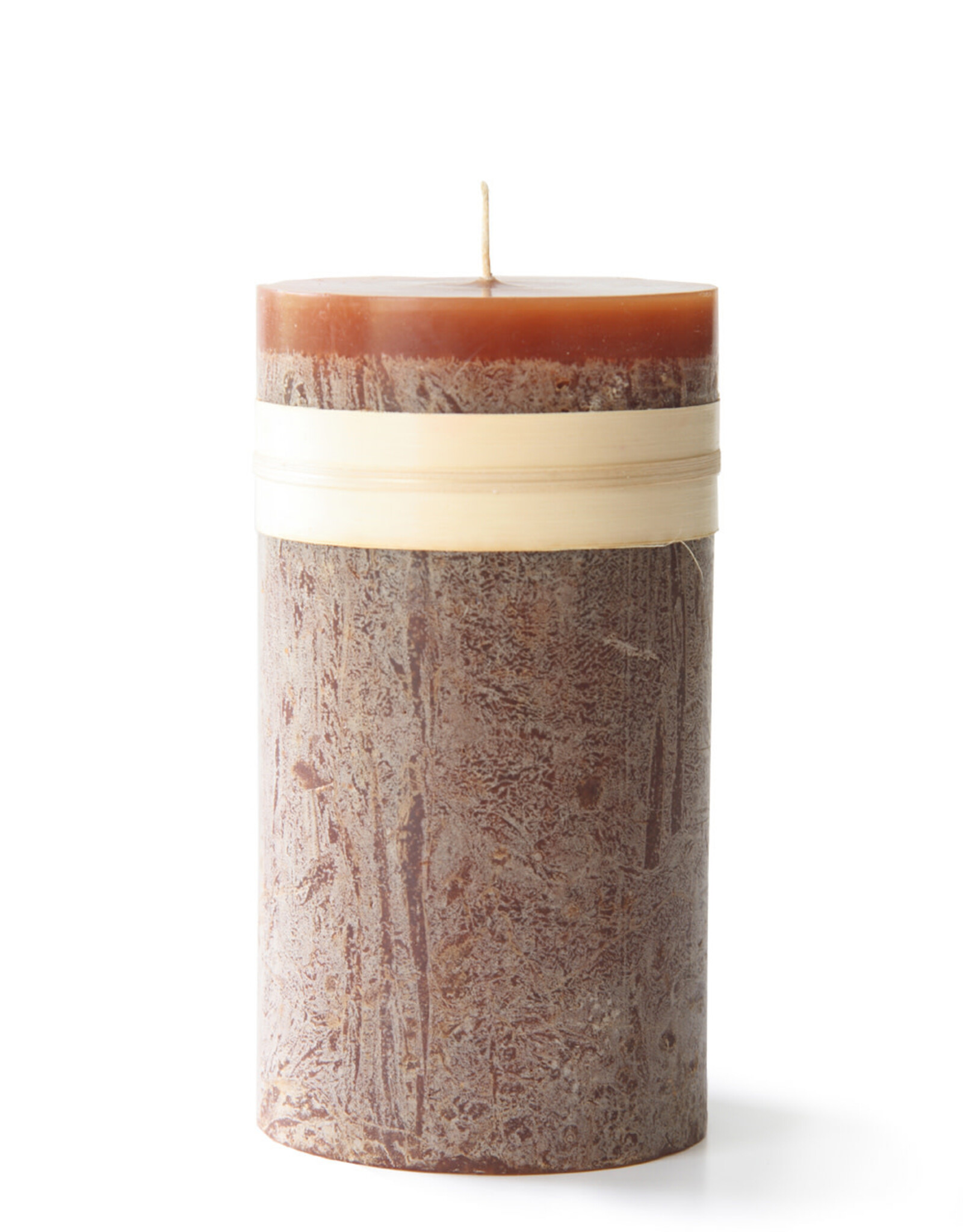 Timber Candle - 3.25 x 6 - Caramel - Vance Kitira