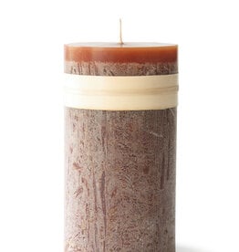 Timber Candle - 3.25 x 6 - Caramel - Vance Kitira