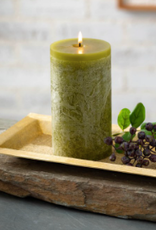 Timber Candle 3.25' x 6" - Moss - Vance Kitira