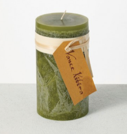 Timber Candle 3.25' x 6" - Moss - Vance Kitira