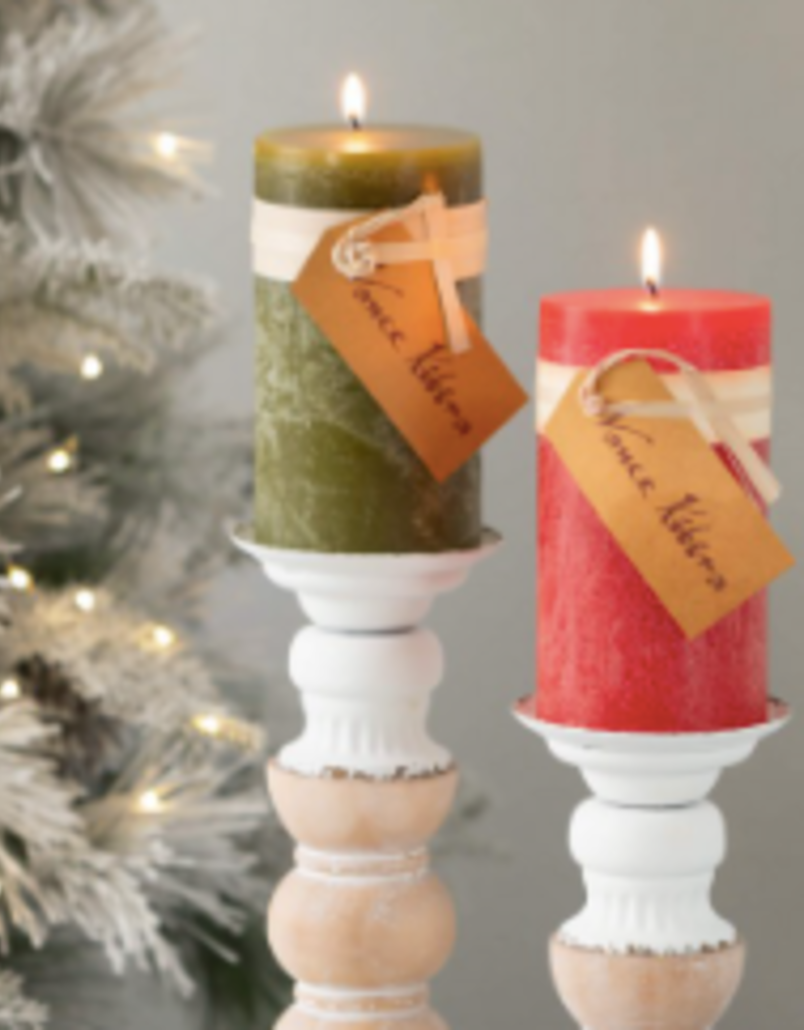 Timber Candle 3.25' x 6" - Moss - Vance Kitira