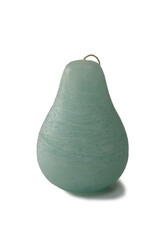 Timber Pear Sea Glass  3" x 3" x 4.5" by Vance Kitira