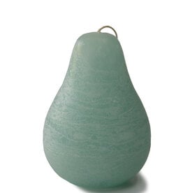 Timber Pear Sea Glass  3" x 3" x 4.5" by Vance Kitira