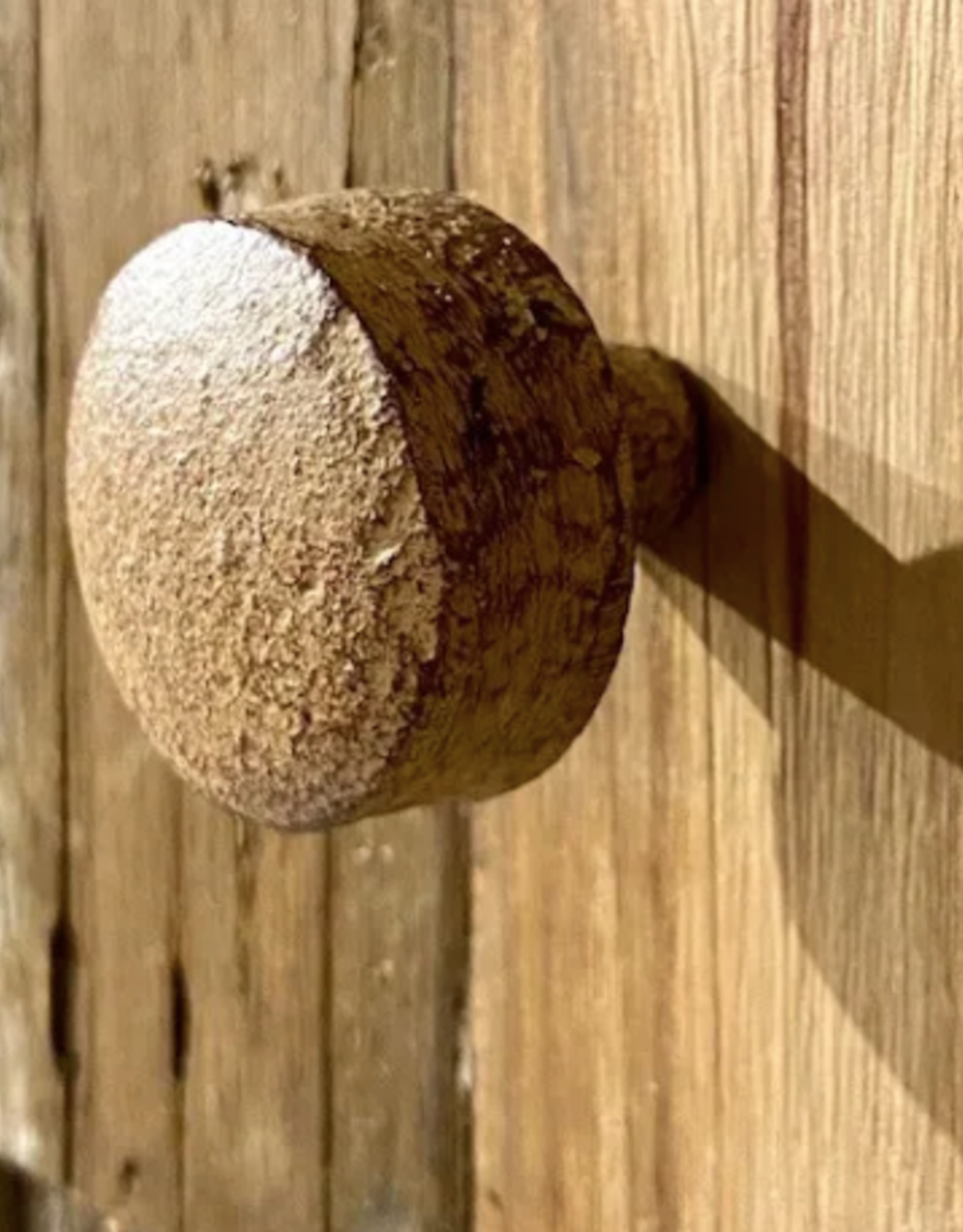 Porch View Home RANCH HOUSE KNOB ANTIQUE GOLD LARGE 1.38 x 1.38 x 1.38 (in)