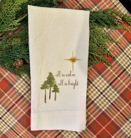 Towel - All is Calm 100% Linen