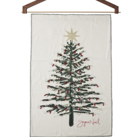 Tannenbaum Joyeux Noel Wall Tree 48"x 74.5"