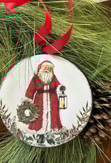 Santa Ornament 6.5"